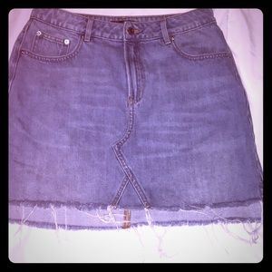 Women’s dynamite denim skirt
